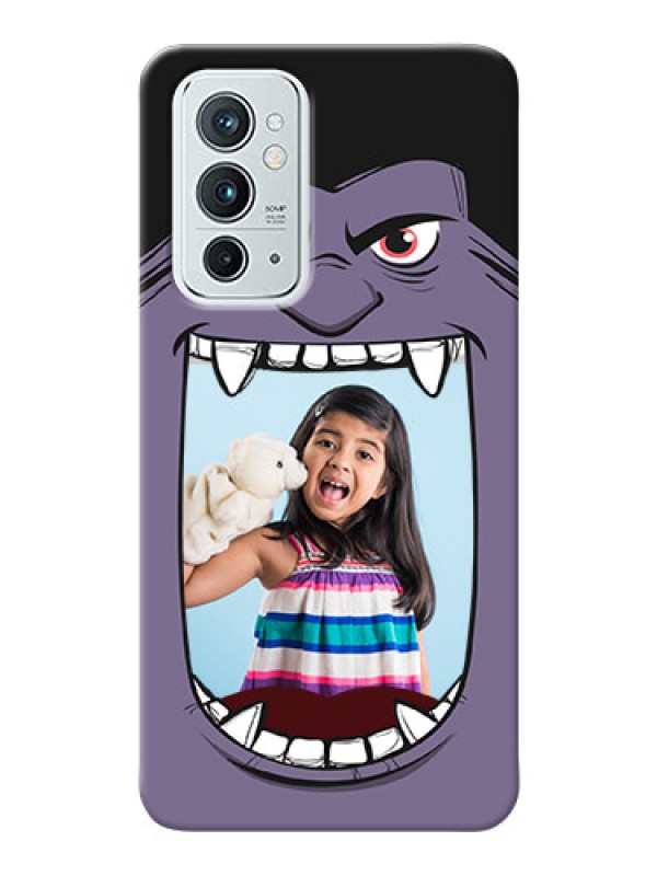 Custom OnePlus 9RT 5G Personalised Phone Covers: Angry Monster Design