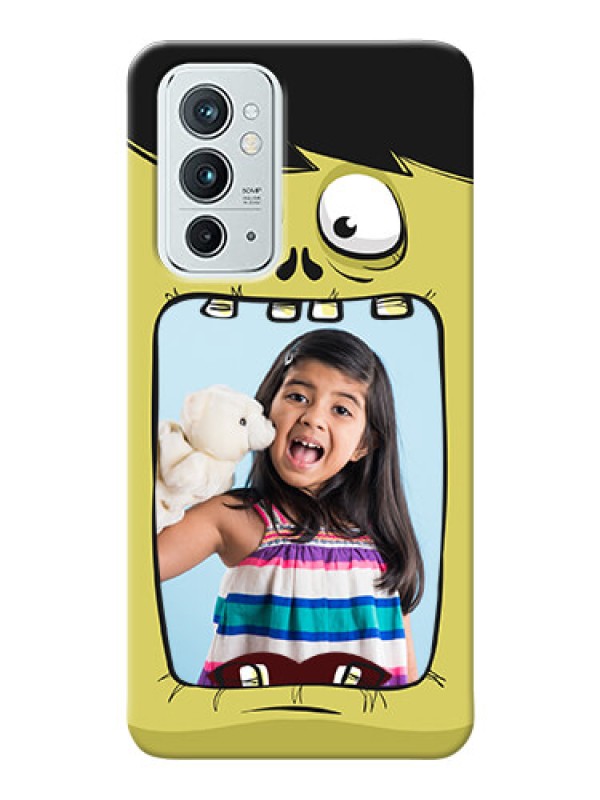 Custom OnePlus 9RT 5G Mobile Covers: Cartoon monster back case Design