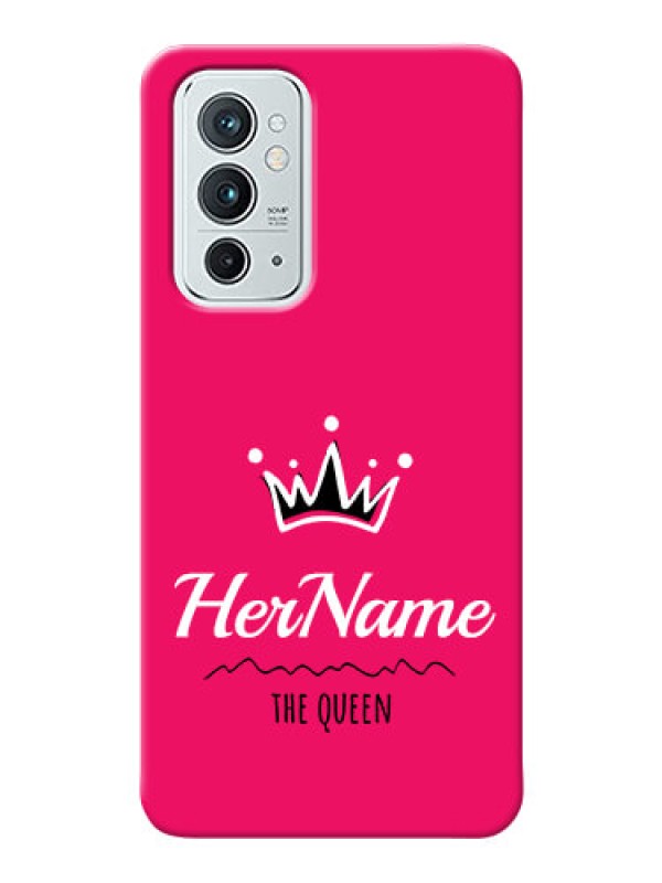 Custom OnePlus 9RT 5G Queen Phone Case with Name