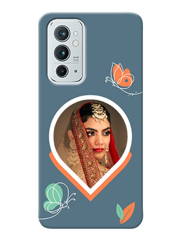Custom OnePlus 9Rt 5G Custom Mobile Case with Droplet Butterflies Design