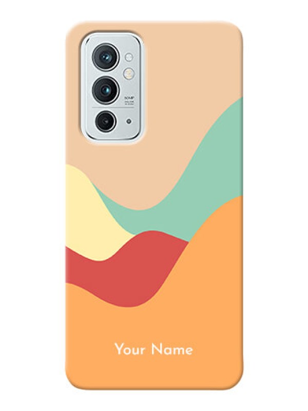 Custom OnePlus 9Rt 5G Custom Mobile Case with Ocean Waves Multi-colour Design