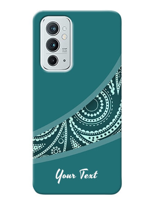 Custom OnePlus 9Rt 5G Custom Phone Covers: semi visible floral Design