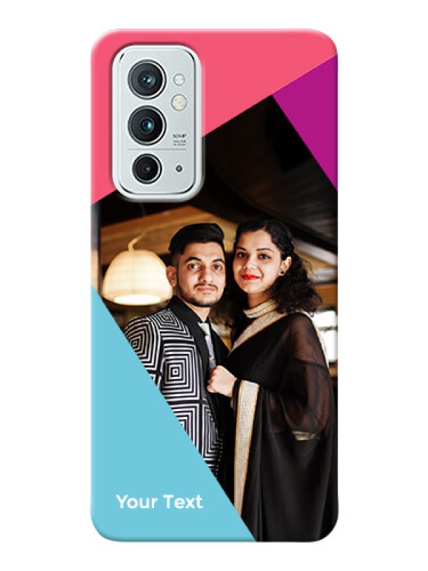Custom OnePlus 9Rt 5G Custom Phone Cases: Stacked Triple colour Design