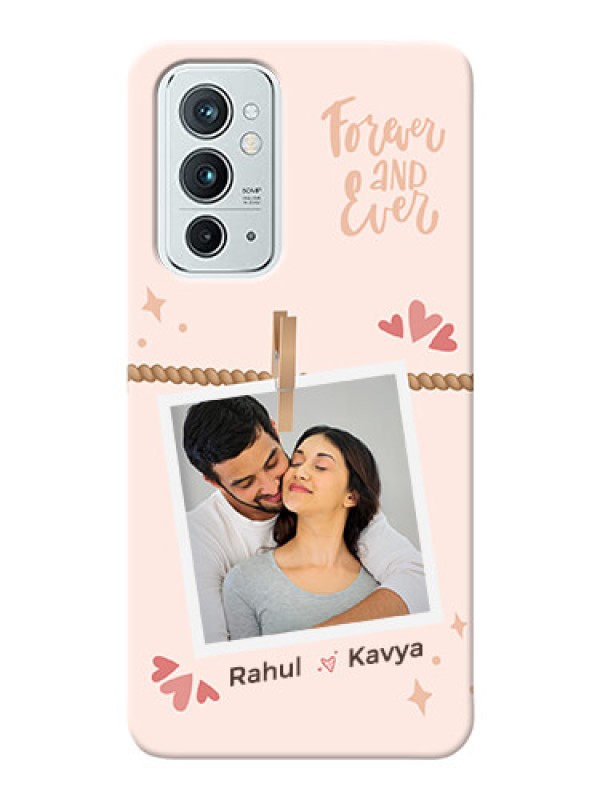 Custom OnePlus 9Rt 5G Phone Back Covers: Forever and ever love Design
