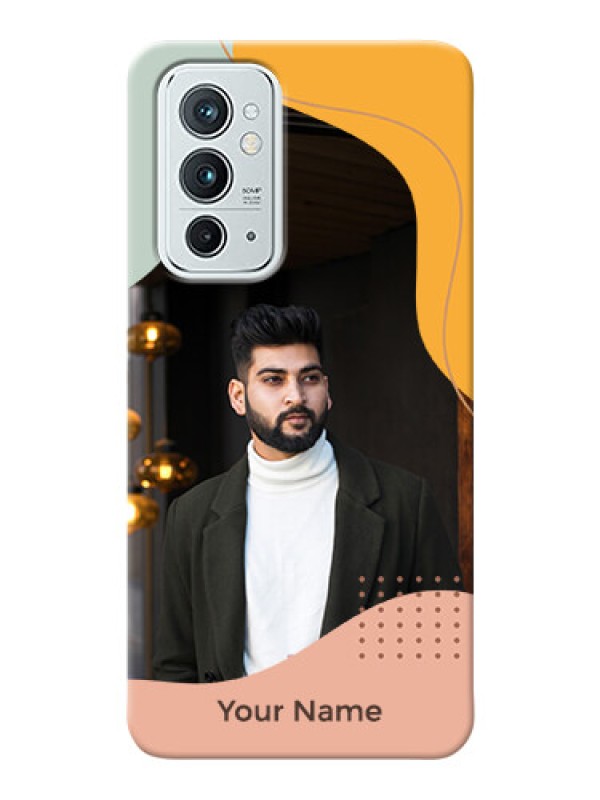 Custom OnePlus 9Rt 5G Custom Phone Cases: Tri-coloured overlay design