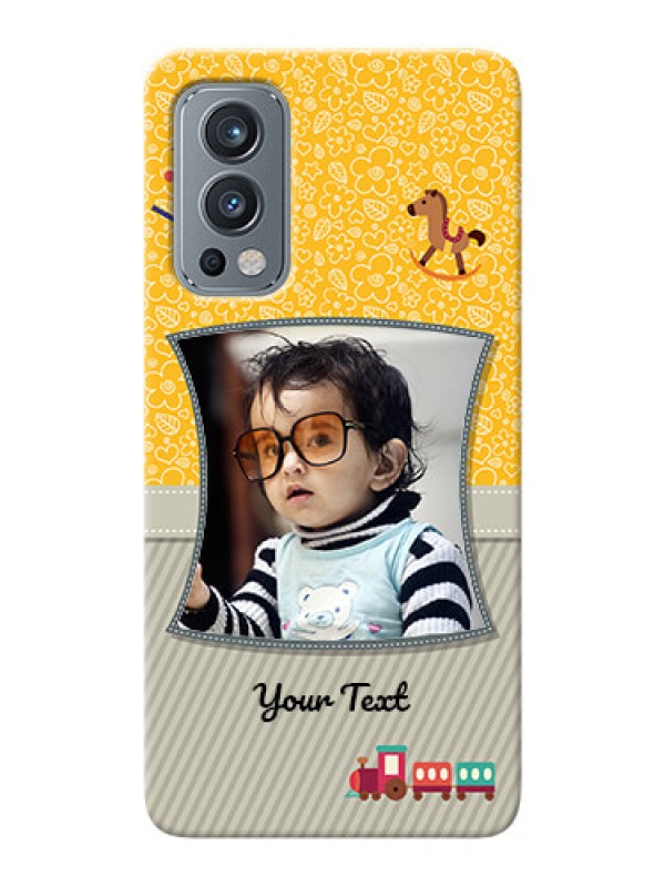 Custom OnePlus Nord 2 5G Mobile Cases Online: Baby Picture Upload Design