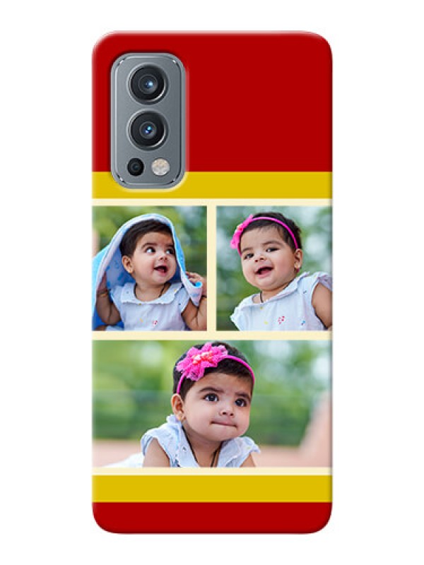 Custom OnePlus Nord 2 5G mobile phone cases: Multiple Pic Upload Design