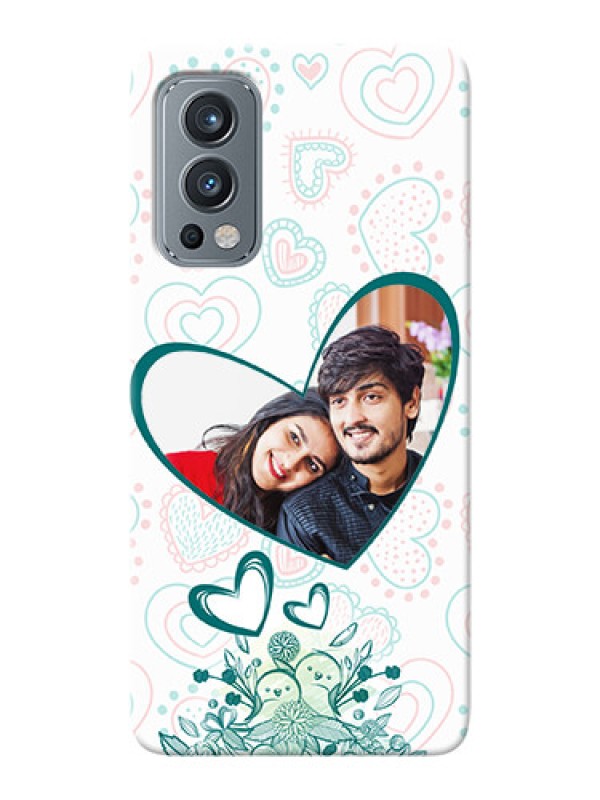 Custom OnePlus Nord 2 5G Personalized Mobile Cases: Premium Couple Design