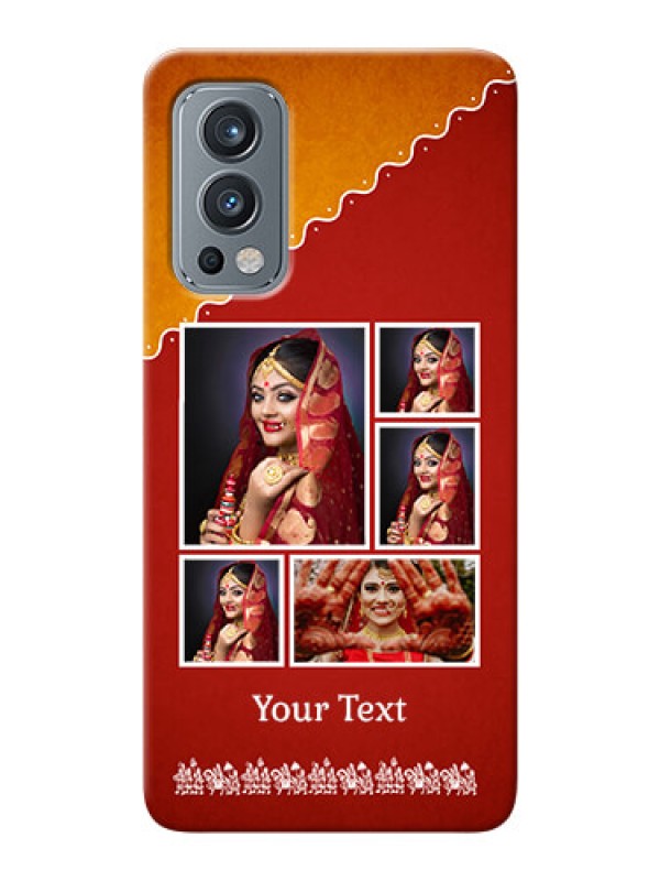 Custom OnePlus Nord 2 5G customized phone cases: Wedding Pic Upload Design
