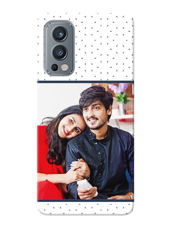 Custom OnePlus Nord 2 5G Personalized Phone Cases: Premium Dot Design