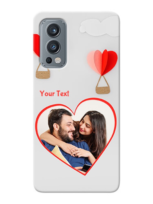 Custom OnePlus Nord 2 5G Phone Covers: Parachute Love Design