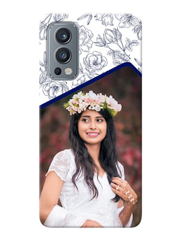 Custom OnePlus Nord 2 5G Phone Cases: Premium Floral Design