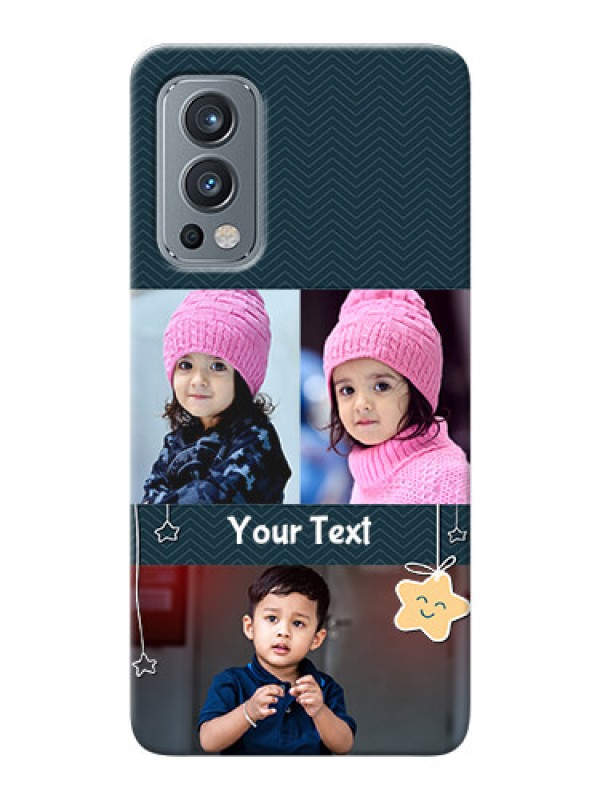 Custom OnePlus Nord 2 5G Mobile Back Covers Online: Hanging Stars Design