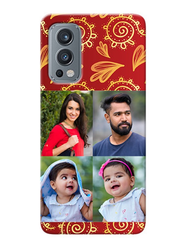 Custom OnePlus Nord 2 5G Mobile Phone Cases: 4 Image Traditional Design
