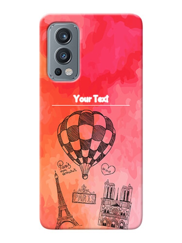 Custom OnePlus Nord 2 5G Personalized Mobile Covers: Paris Theme Design