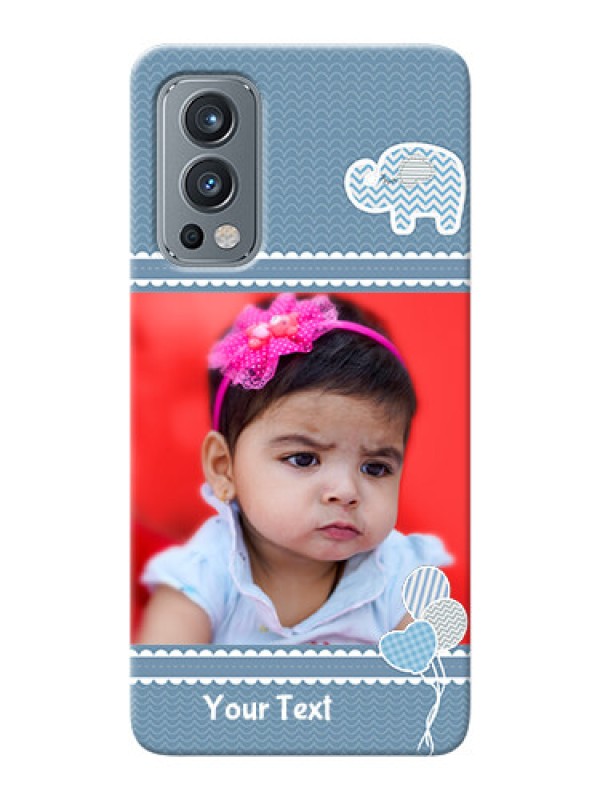 Custom OnePlus Nord 2 5G Custom Phone Covers with Kids Pattern Design
