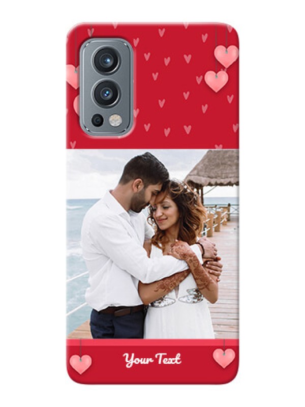 Custom OnePlus Nord 2 5G Mobile Back Covers: Valentines Day Design