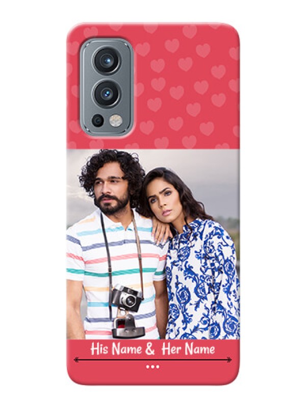 Custom OnePlus Nord 2 5G Mobile Cases: Simple Love Design
