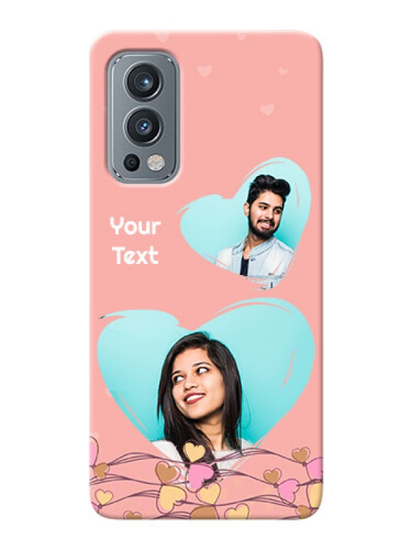 Custom OnePlus Nord 2 5G customized phone cases: Love Doodle Design