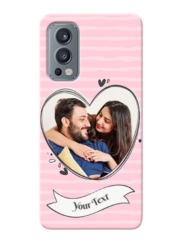 Custom OnePlus Nord 2 5G custom mobile phone covers: Vintage Heart Design