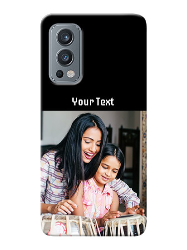Custom OnePlus Nord 2 5G Photo with Name on Phone Case