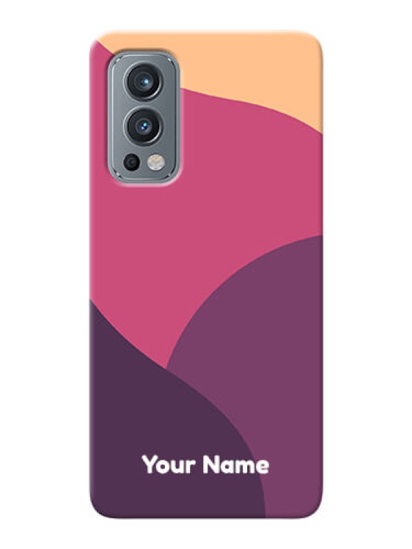 Custom OnePlus Nord 2 5G Custom Phone Covers: Mixed Multi-colour abstract art Design