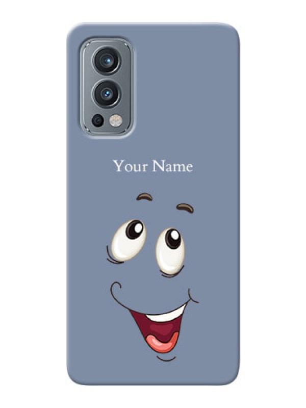 Custom OnePlus Nord 2 5G Phone Back Covers: Laughing Cartoon Face Design
