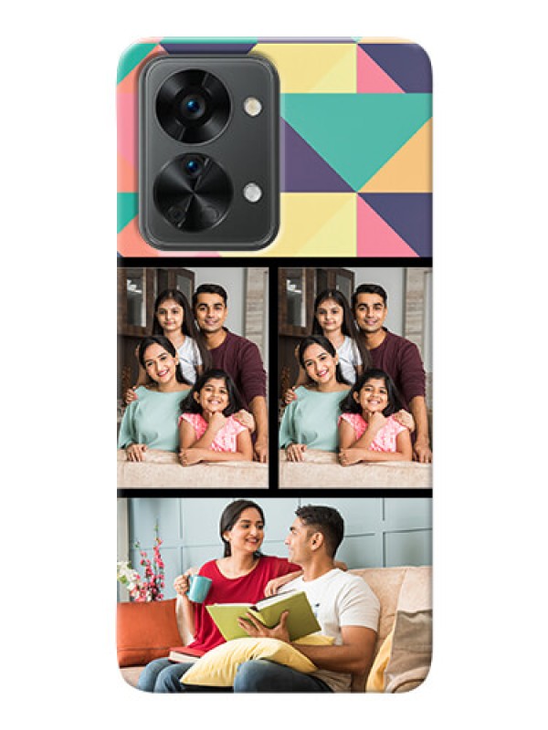 Custom Nord 2T 5G personalised phone covers: Bulk Pic Upload Design