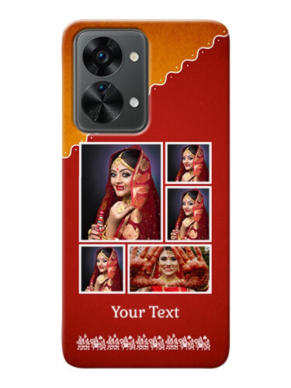 Custom Nord 2T 5G customized phone cases: Wedding Pic Upload Design