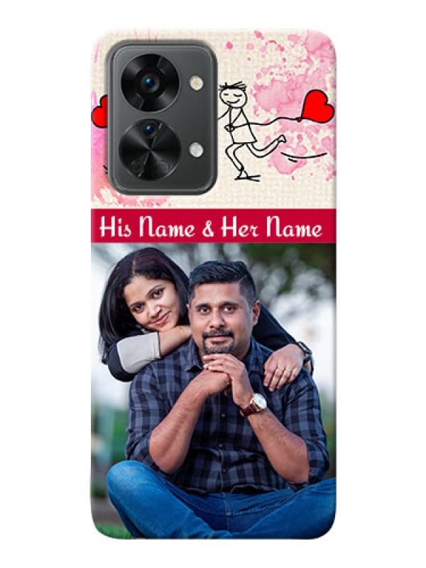 Custom Nord 2T 5G phone back covers: You and Me Case Design