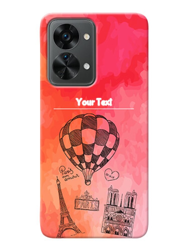 Custom Nord 2T 5G Personalized Mobile Covers: Paris Theme Design
