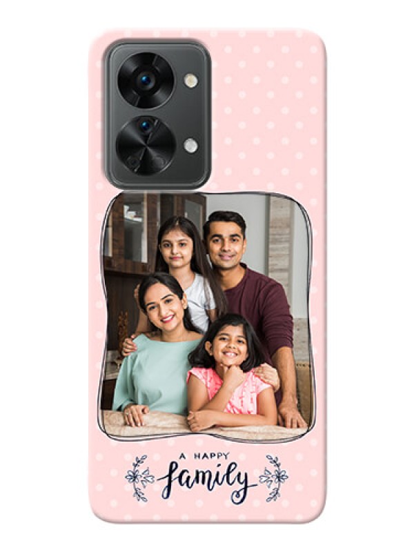 Custom Nord 2T 5G Personalized Phone Cases: Family with Dots Design