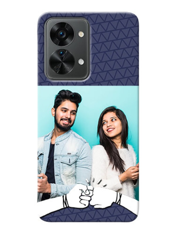 Custom Nord 2T 5G Mobile Covers Online with Best Friends Design 