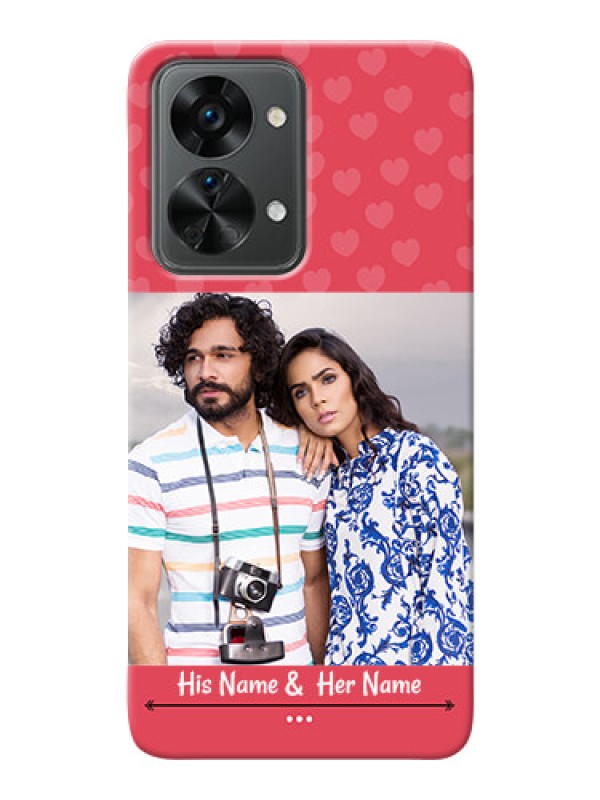 Custom Nord 2T 5G Mobile Cases: Simple Love Design