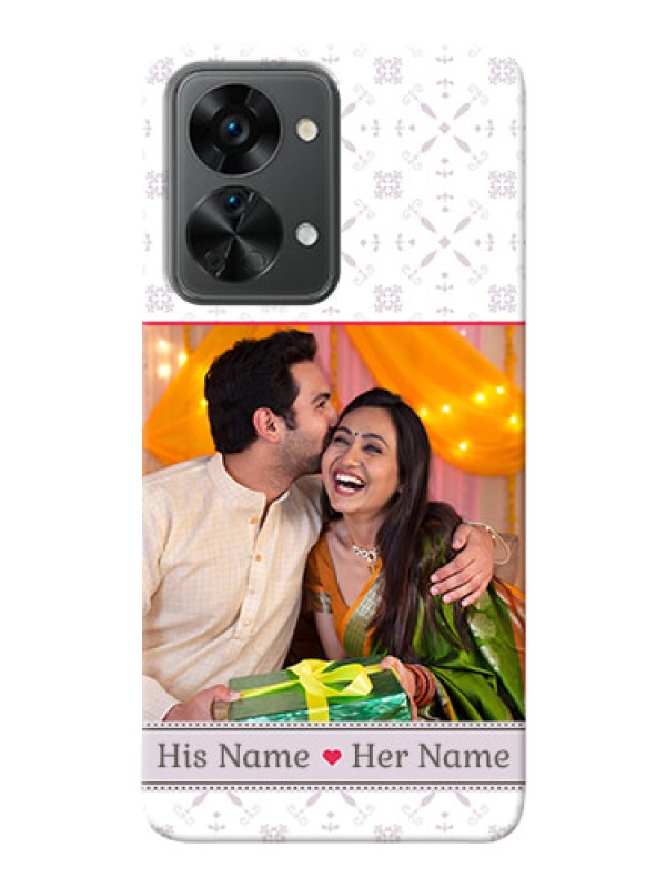 Custom Nord 2T 5G Phone Cases with Photo and Ethnic Design