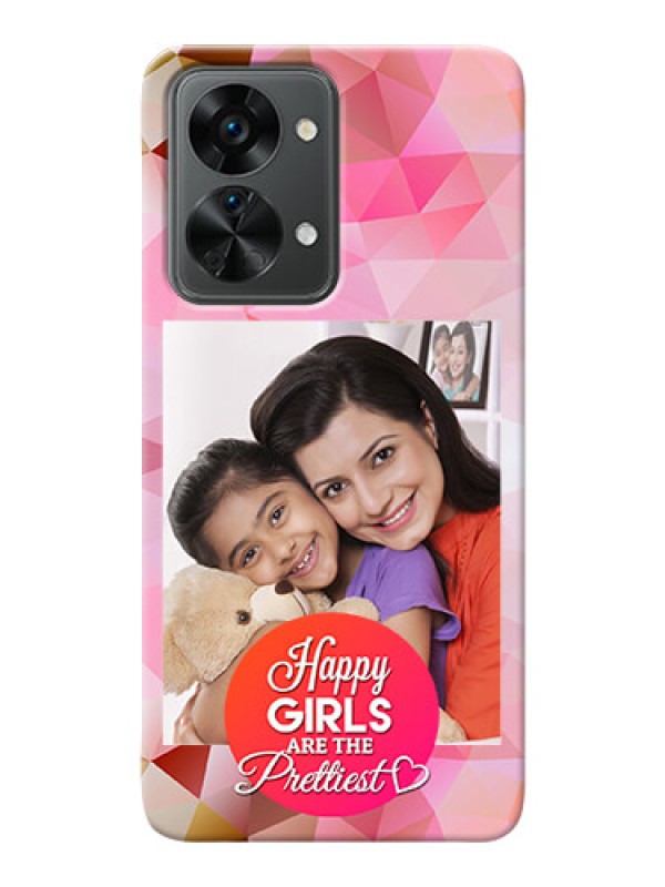 Custom Nord 2T 5G Personalized Phone Covers: Abstract Triangle Design