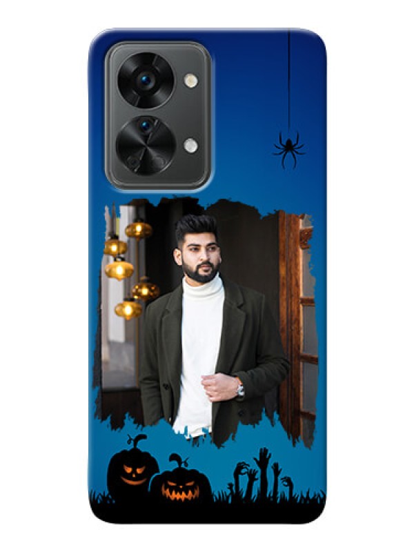 Custom Nord 2T 5G mobile cases online with pro Halloween design 
