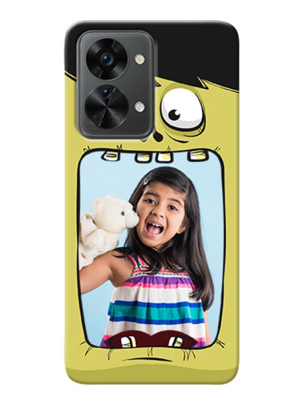 Custom Nord 2T 5G Mobile Covers: Cartoon monster back case Design
