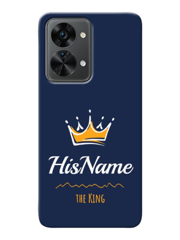 Custom Nord 2T 5G King Phone Case with Name