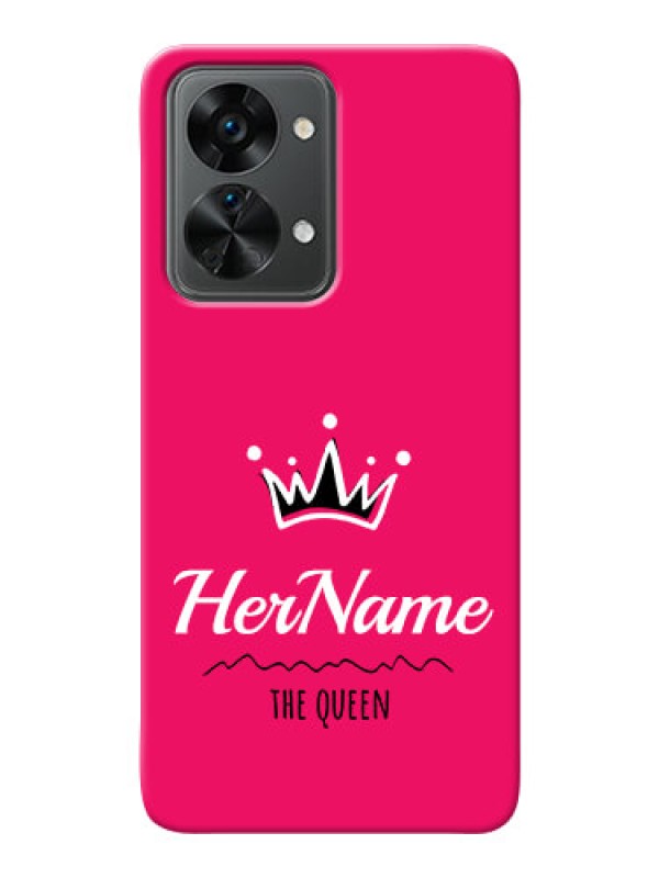 Custom Nord 2T 5G Queen Phone Case with Name