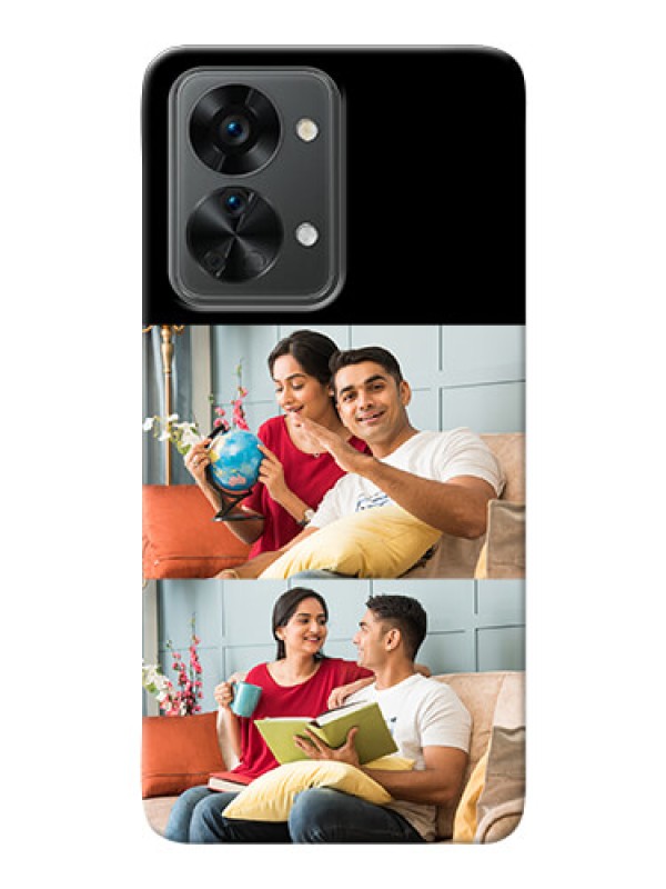 Custom Nord 2T 5G 2 Images on Phone Cover