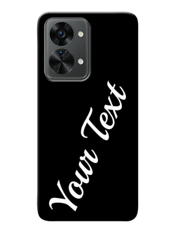 Custom Nord 2T 5G Custom Mobile Cover with Your Name