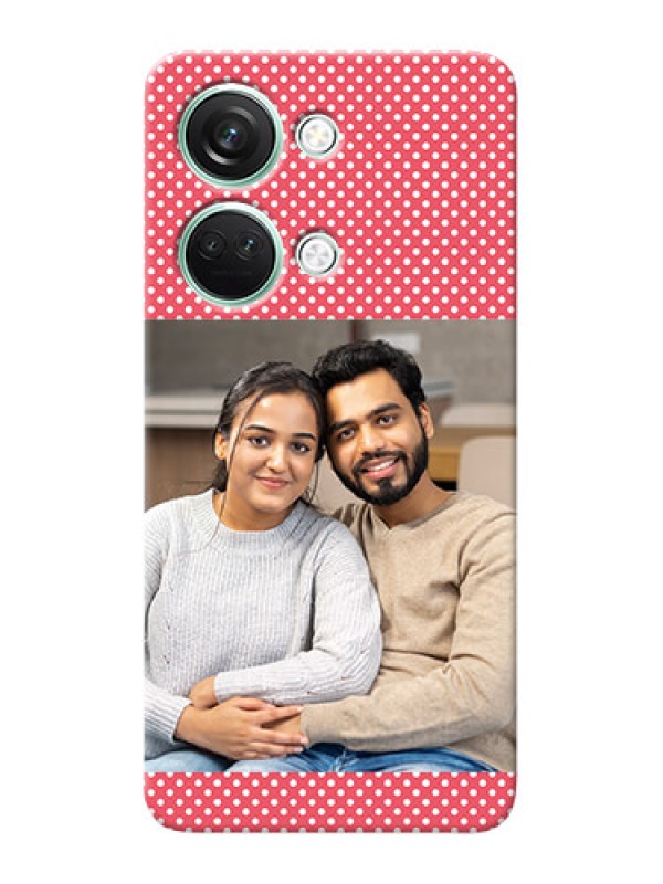 Custom OnePlus Nord 3 5G Custom Mobile Case with White Dotted Design