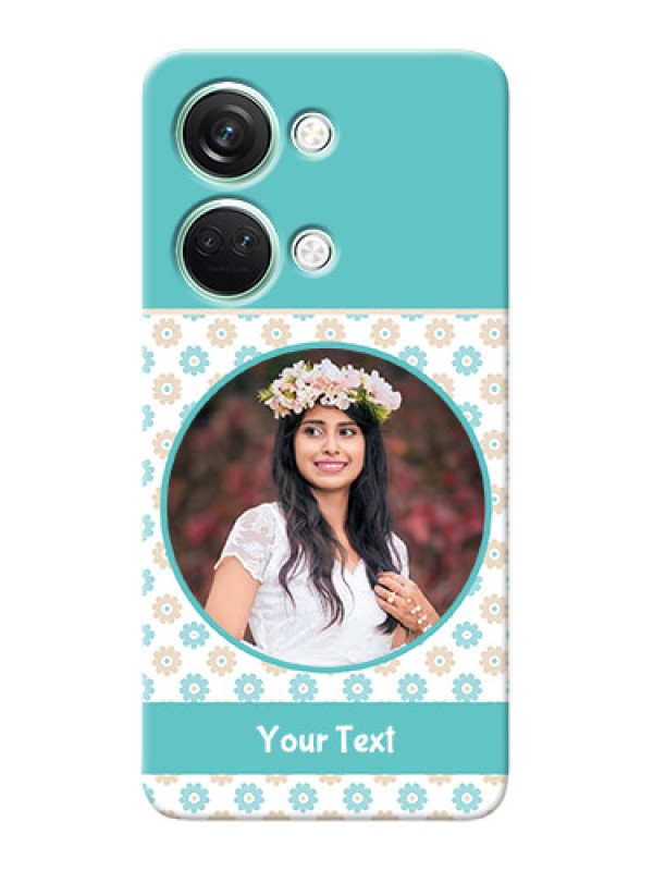 Custom OnePlus Nord 3 5G Custom Mobile Back Covers: Beautiful Flowers Design