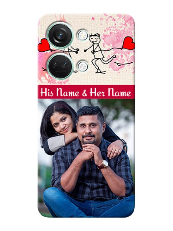 Custom OnePlus Nord 3 5G phone back covers: You and Me Case Design