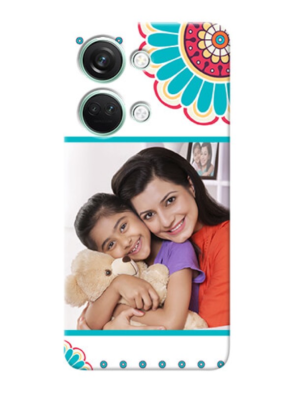 Custom OnePlus Nord 3 5G custom mobile phone cases: Flower Design