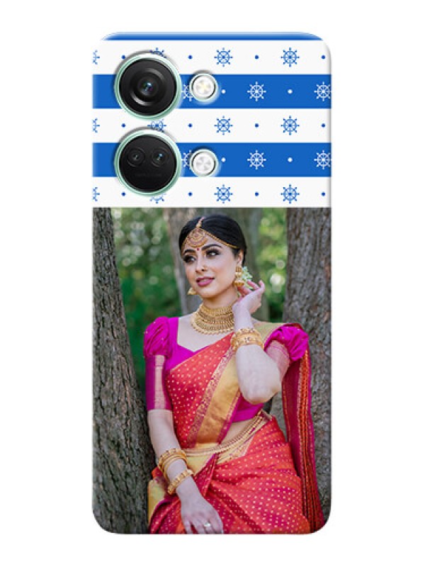 Custom OnePlus Nord 3 5G custom mobile covers: Snow Pattern Design