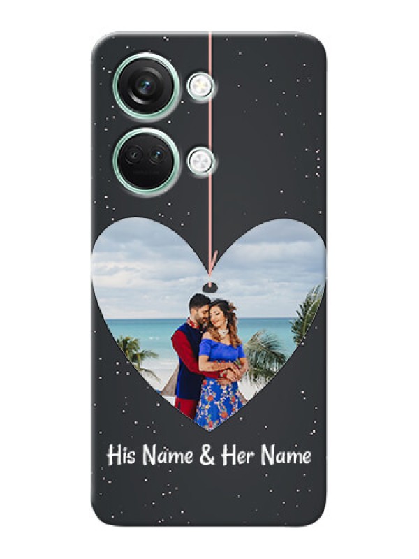 Custom OnePlus Nord 3 5G custom phone cases: Hanging Heart Design