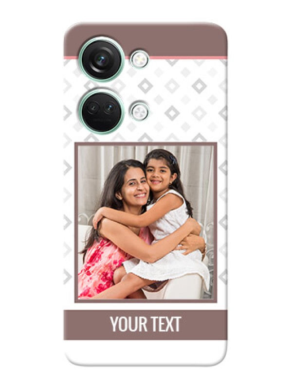 Custom OnePlus Nord 3 5G custom back covers: Simple Diamond Design