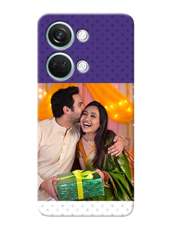 Custom OnePlus Nord 3 5G mobile phone cases: Violet Pattern Design